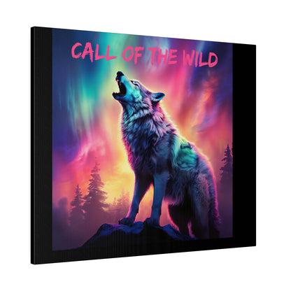 Call Of The Wild Matte Canvas, Stretched, 0.75"