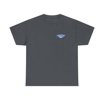 Horningford Creamery Unisex Heavy Cotton Tee - Farm Fresh Design with Cow Graphic