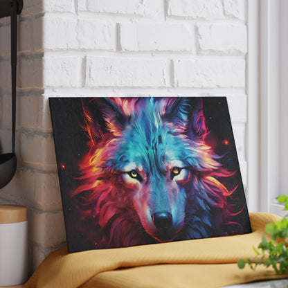 Wolf Aurora Glass Cutting Board