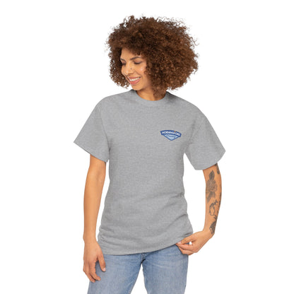 Horningford Creamery Unisex Heavy Cotton Tee - Farm Fresh Design with Cow Graphic