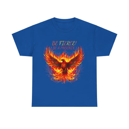 Fierce Like A Phoenix Unisex Heavy Cotton Tee