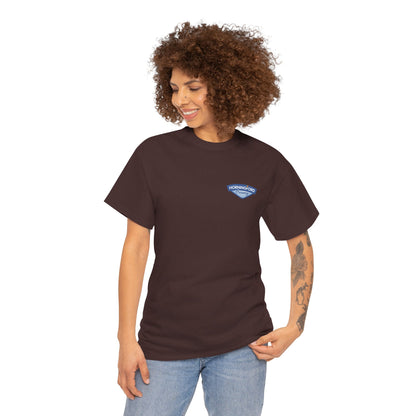 Horningford Creamery Unisex Heavy Cotton Tee - Farm Fresh Design with Cow Graphic