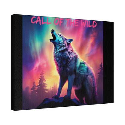 Call Of The Wild Matte Canvas, Stretched, 0.75"