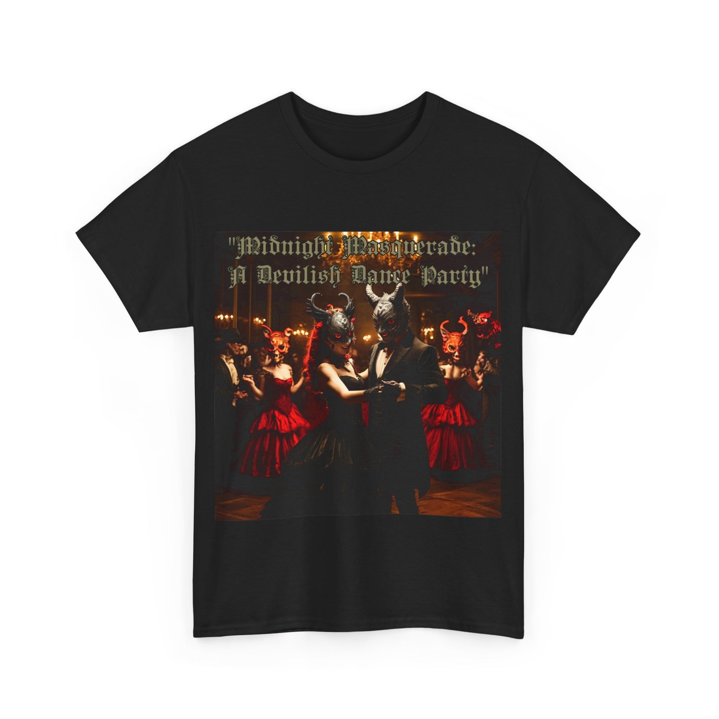 Midnight Masquerade Unisex Heavy Cotton Tee