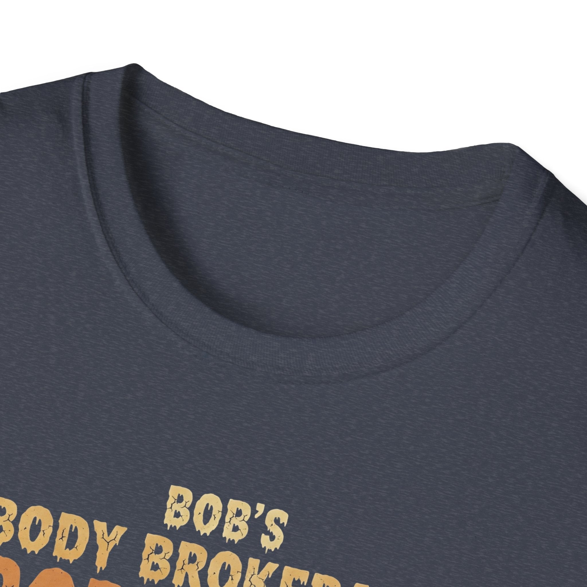 Halloween Bobs Body Brokerage Body Farm Best Deal In The End T-Shirt, Unisex Softstyle Tee, Body Farm Graphic Shirt, Halloween Party Wear, Unique Gift for Halloween Lovers