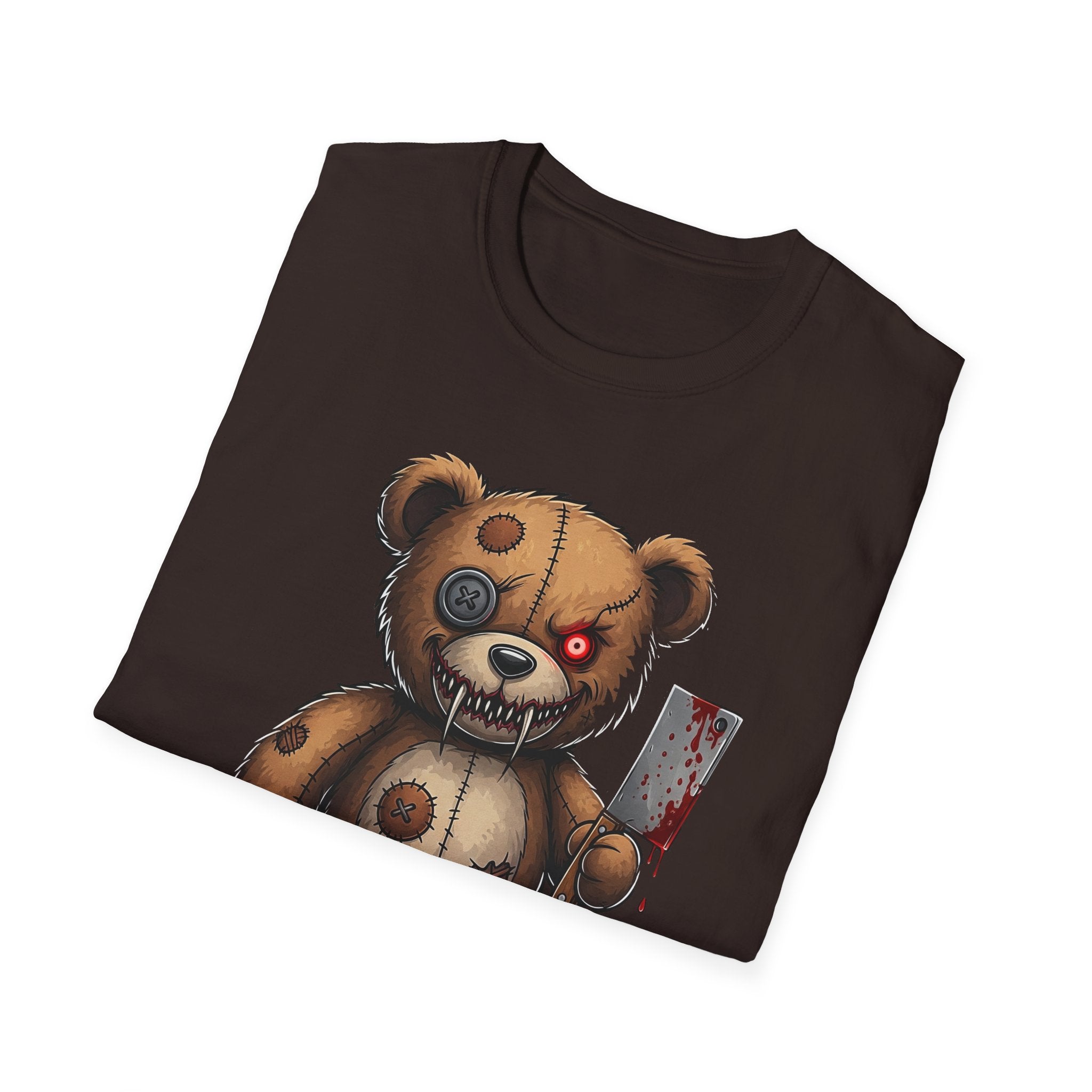 Scary Terry Unisex Softstyle T-Shirt, Funny Graphic Tee, Horror Shirt, Gift for Halloween, Casual Wear, Unique Gift