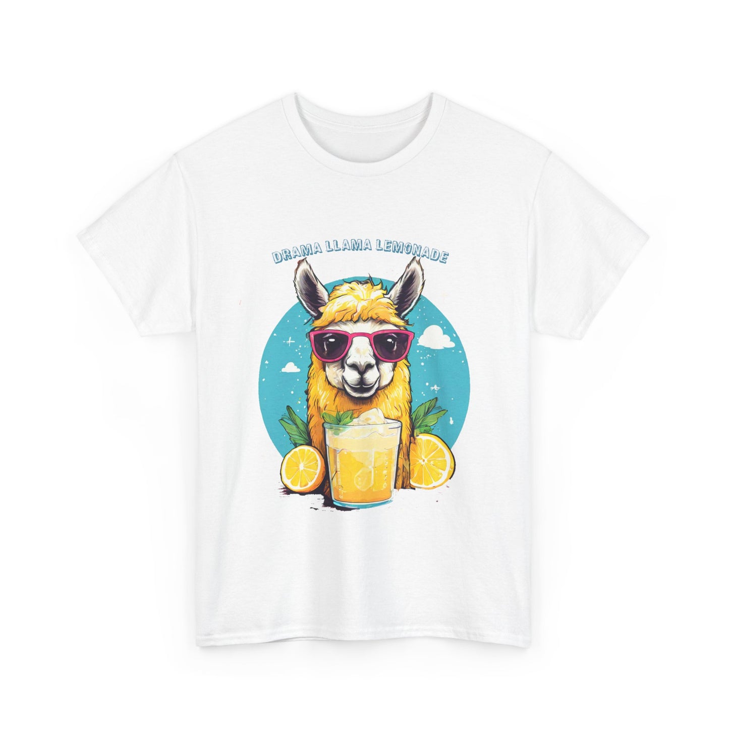 Drama Llama Lemonade Unisex Heavy Cotton Tee