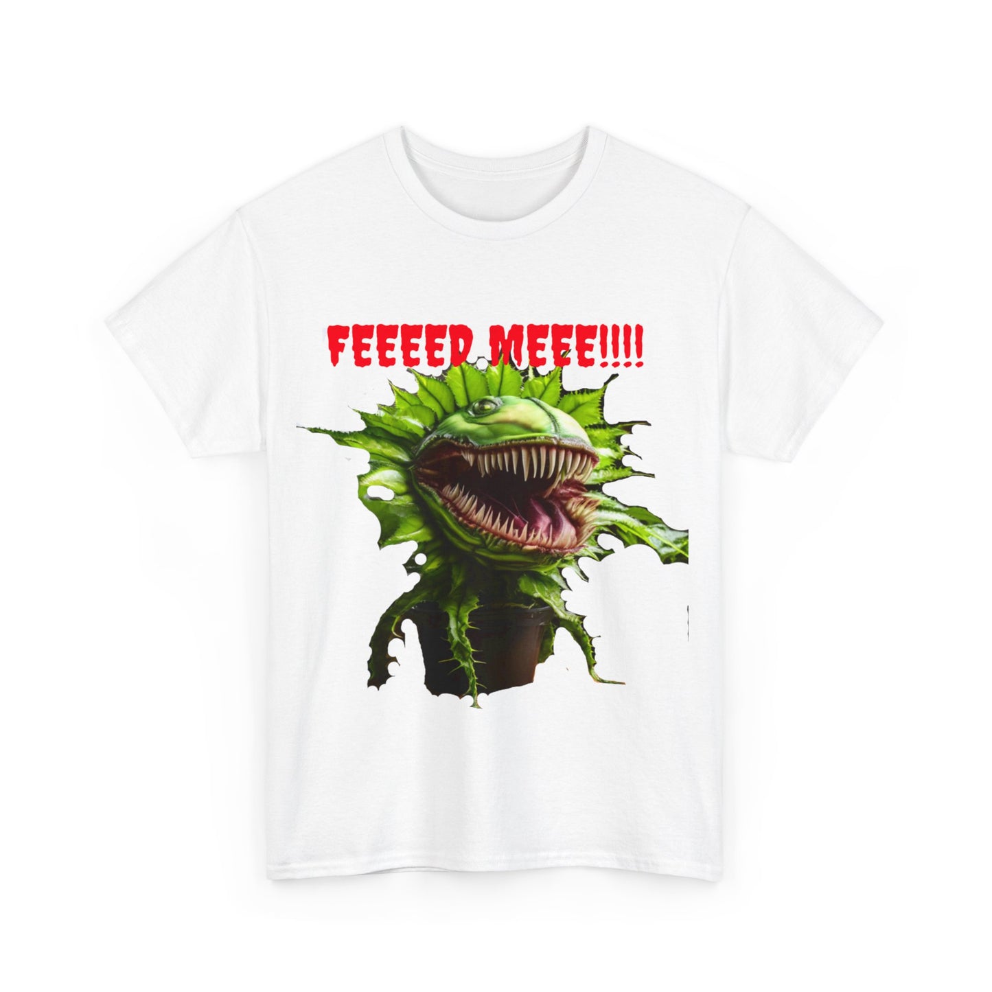 Feeed Meeee Unisex Heavy Cotton Tee