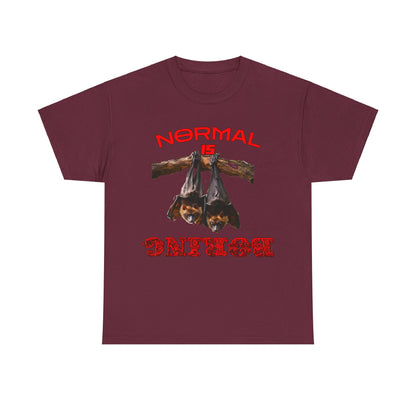 Normal Is Boring Unisex Heavy Cotton Tee