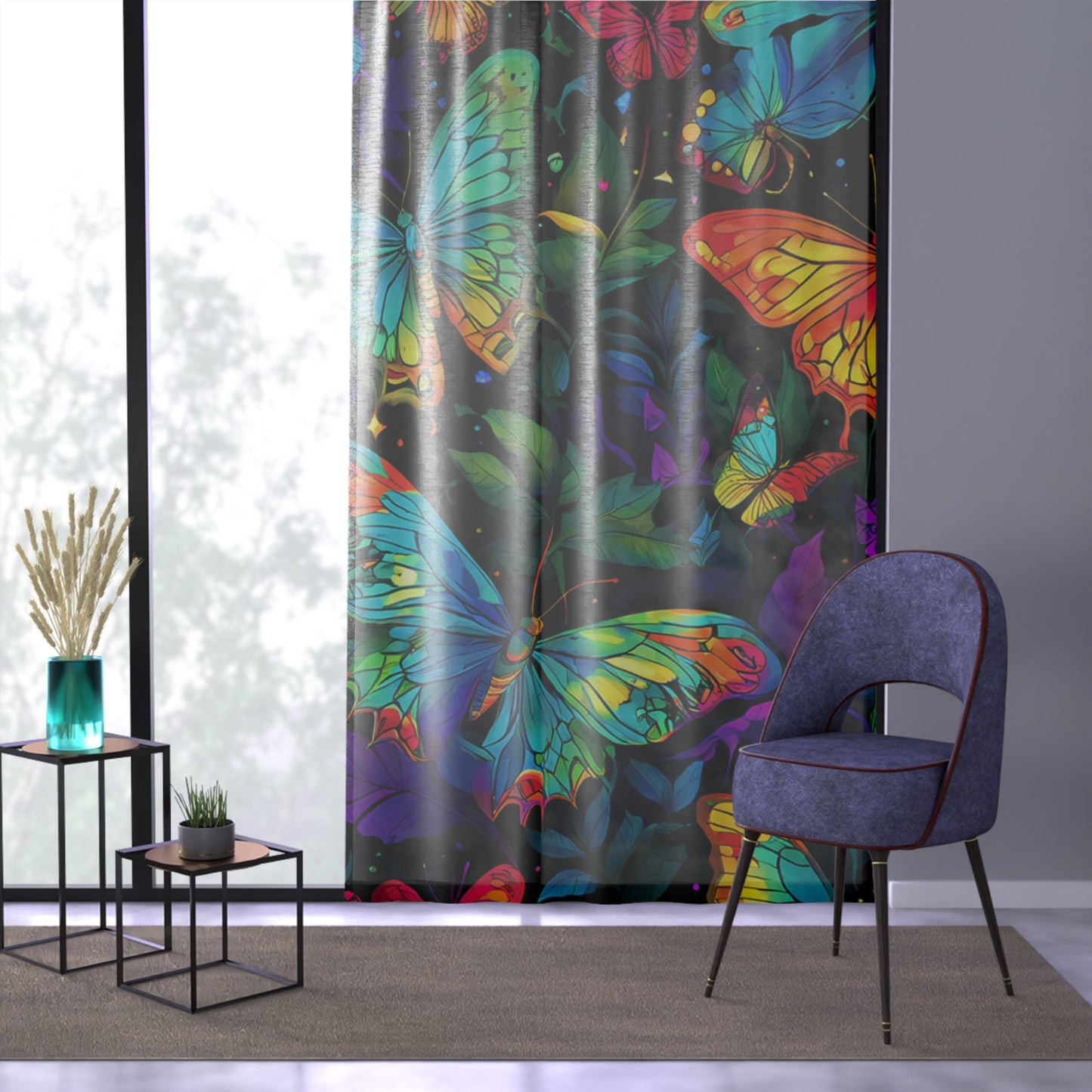 Butterfly Window Curtain