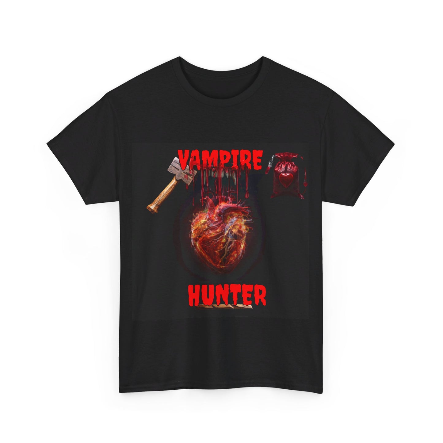 Vampire Hunter Unisex Heavy Cotton Tee