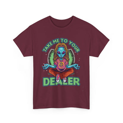 Take Me To Your Dealer Unisex Heavy Cotton Tee