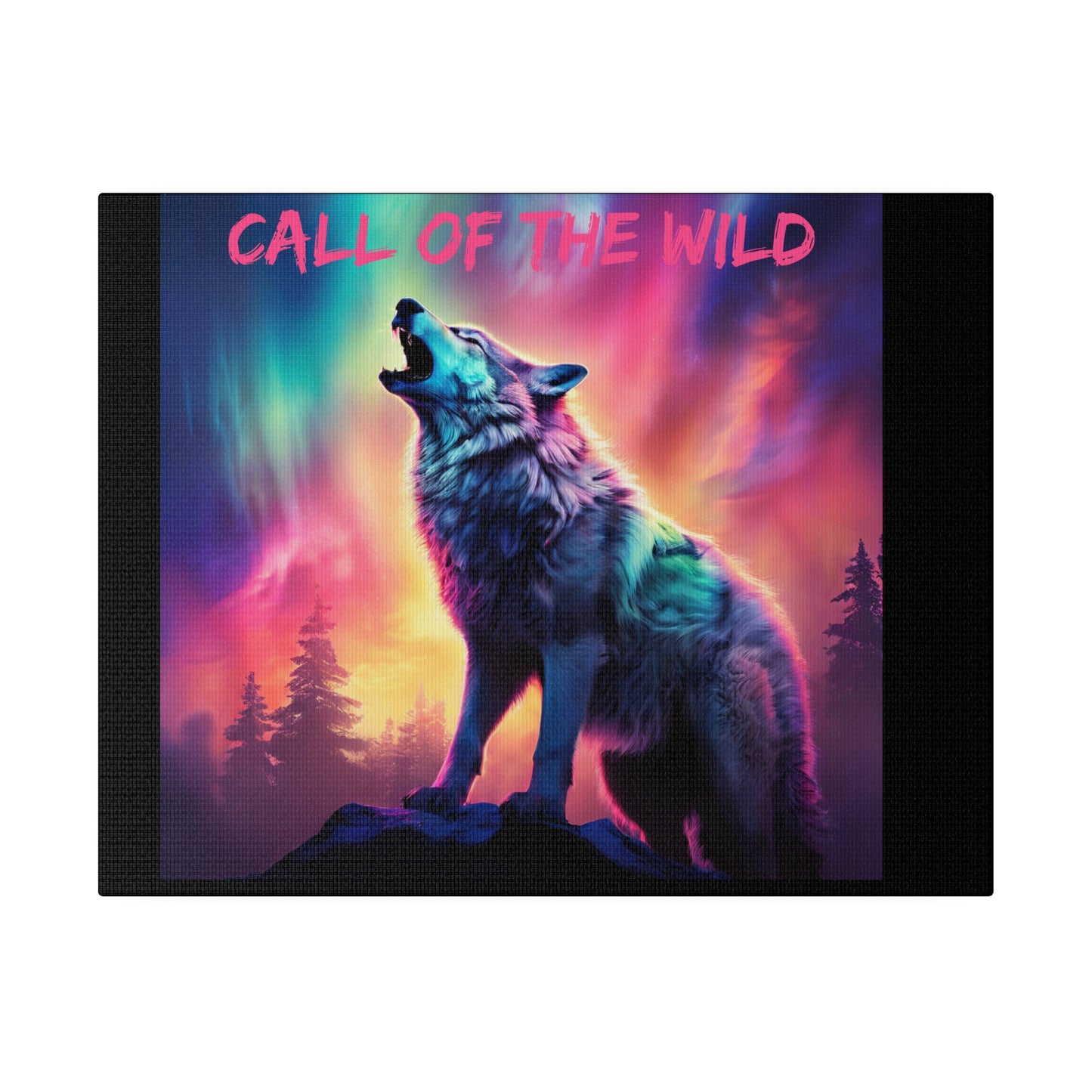 Call Of The Wild Matte Canvas, Stretched, 0.75"