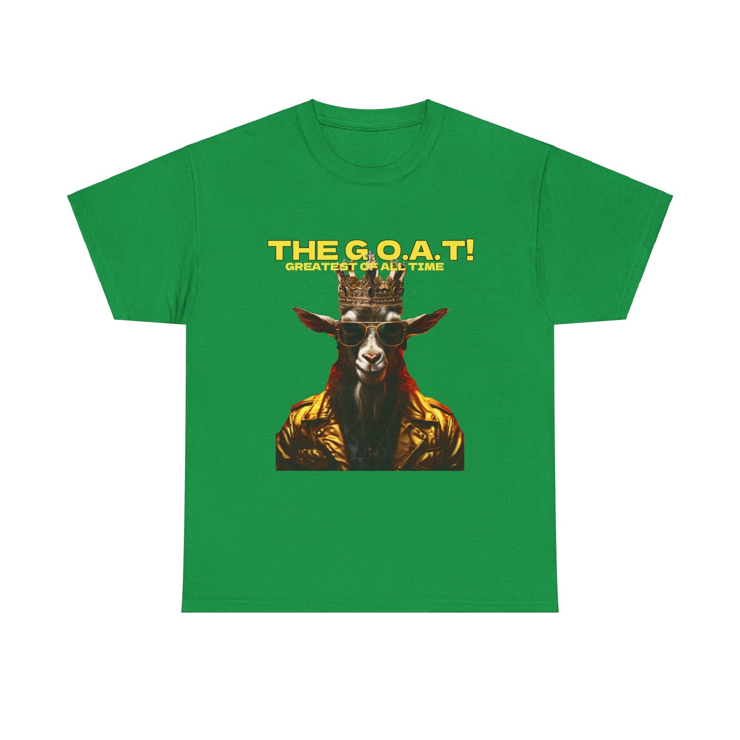 The G.O.A.T Greatest Of All Time submit custom order to add your name!   Unisex Heavy Cotton Tee