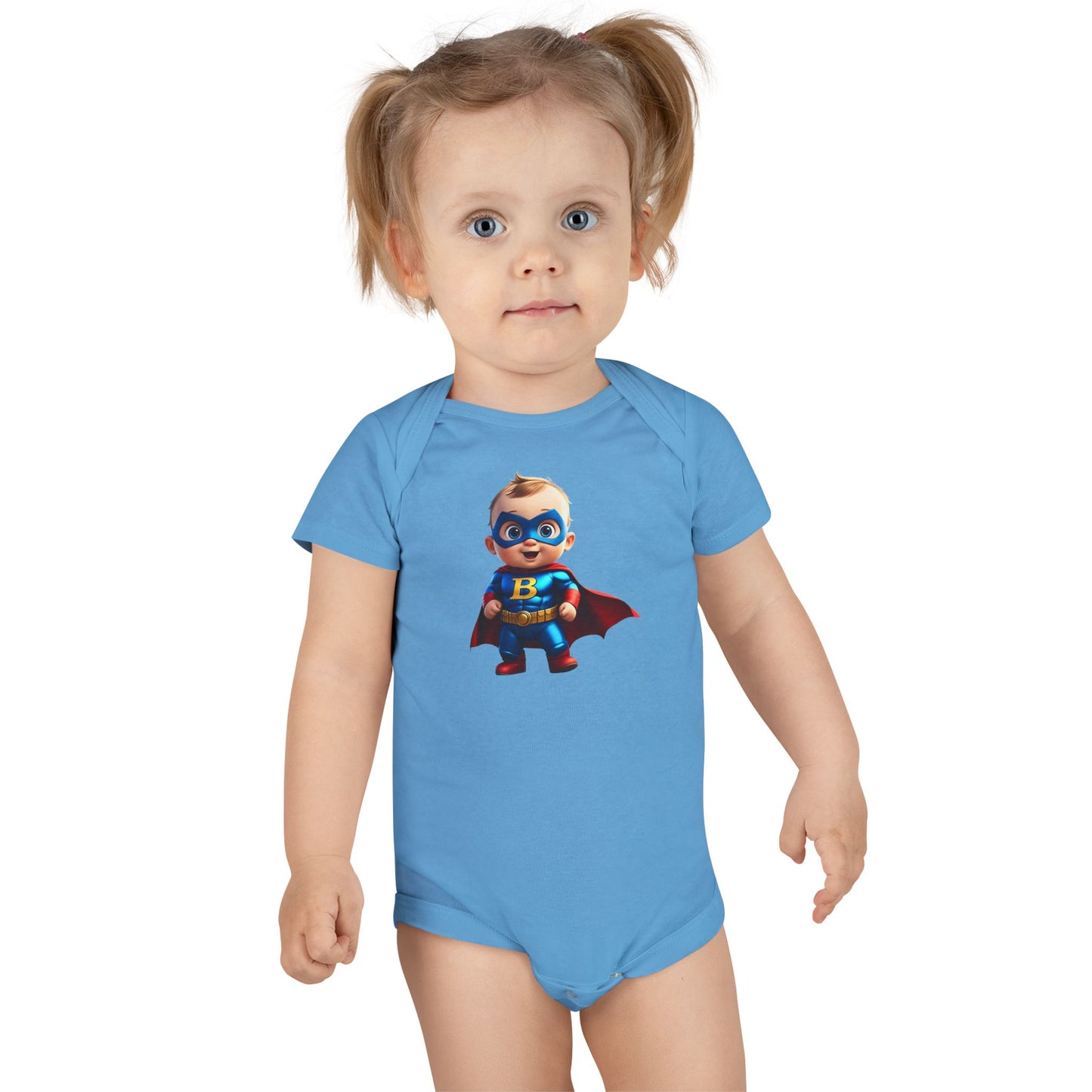 Superhero Baby Short Sleeve Onesie® - Cute & Comfy Infant Outfit