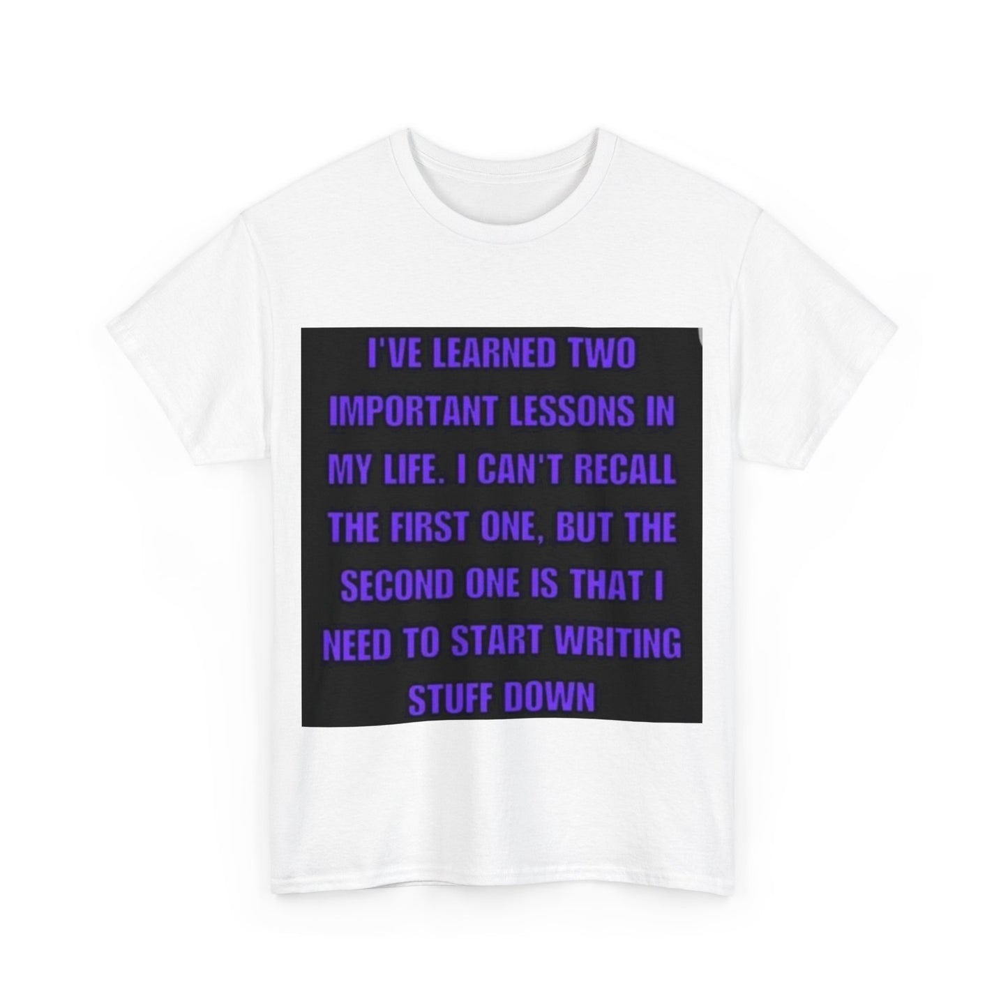 Learned Lessons Unisex Heavy Cotton Tee