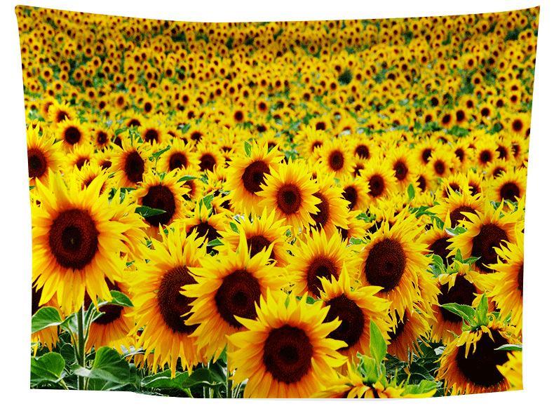 Sunflower Field Tapestry