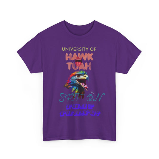 University Of Hawk Tuah Unisex Heavy Cotton Tee