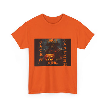 Jack O Lantern King Unisex Heavy Cotton Tee