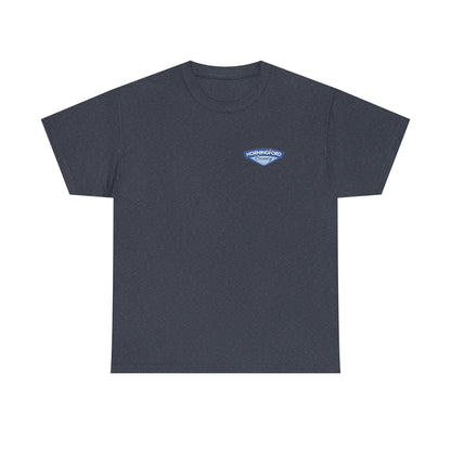Horningford Creamery Unisex Heavy Cotton Tee - Farm Fresh Design with Cow Graphic