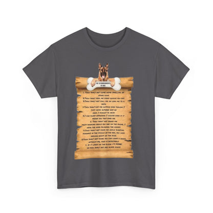 10 commandments Of A Cat Unisex Heavy Cotton Tee