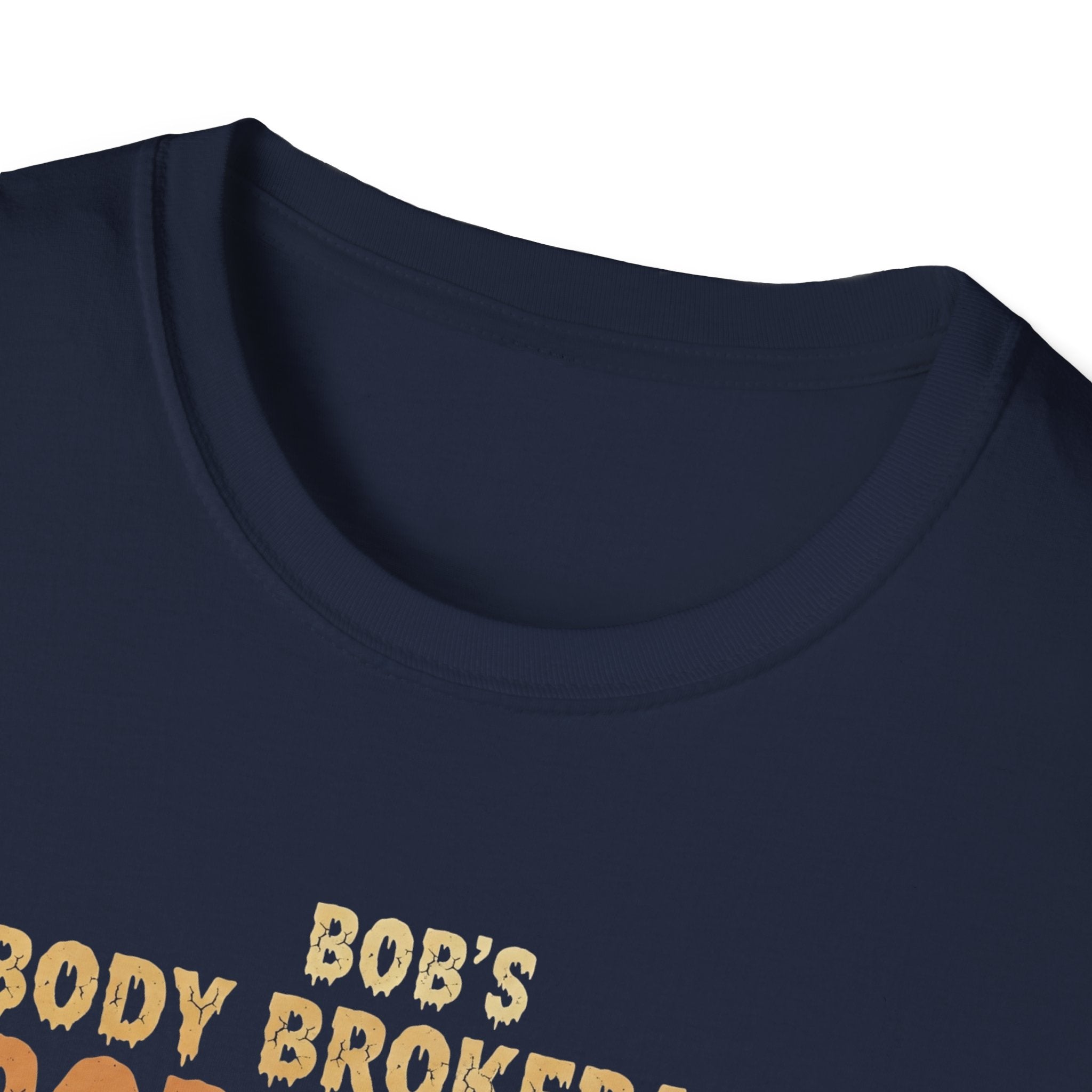 Halloween Bobs Body Brokerage Body Farm Best Deal In The End T-Shirt, Unisex Softstyle Tee, Body Farm Graphic Shirt, Halloween Party Wear, Unique Gift for Halloween Lovers