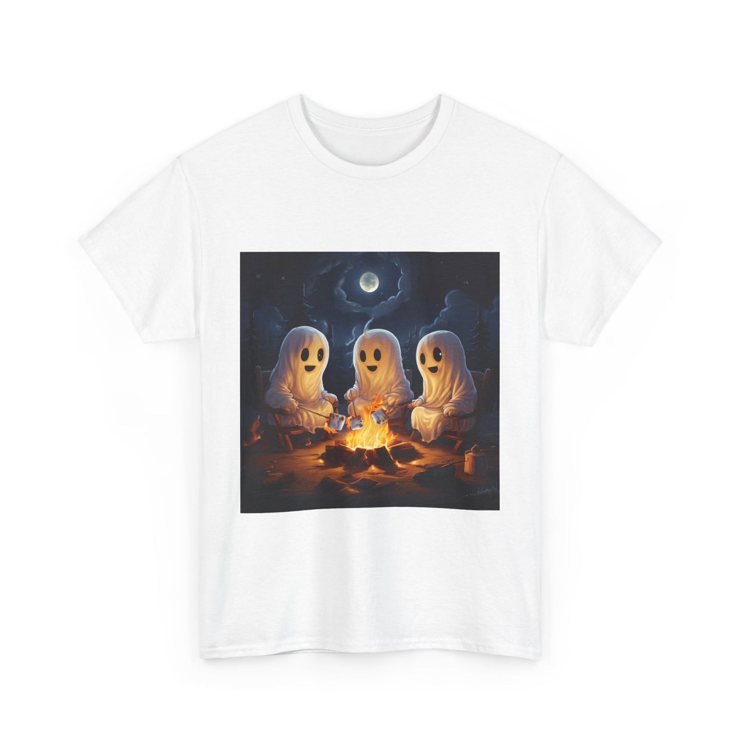 Ghost Camping Unisex Heavy Cotton Tee