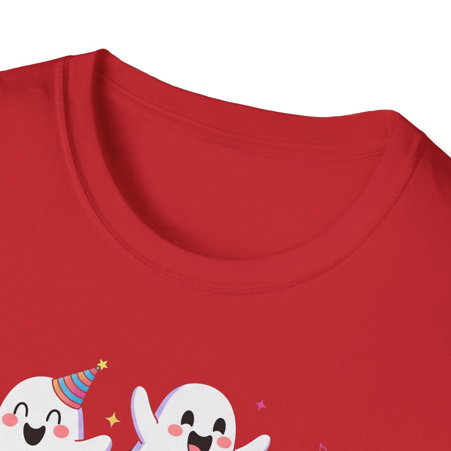 Ghoulish Fun T-Shirt, Ghost Theme Tee, Unisex Halloween Shirt, Cute Spooky Apparel, Fun Costume Idea, Party Outfit