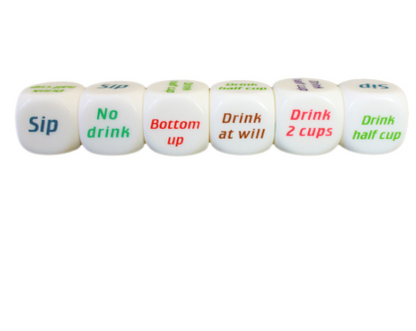 Color printing English wine order dice