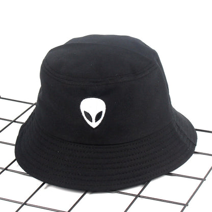 Alien embroidered fisherman hat outdoor sun hat