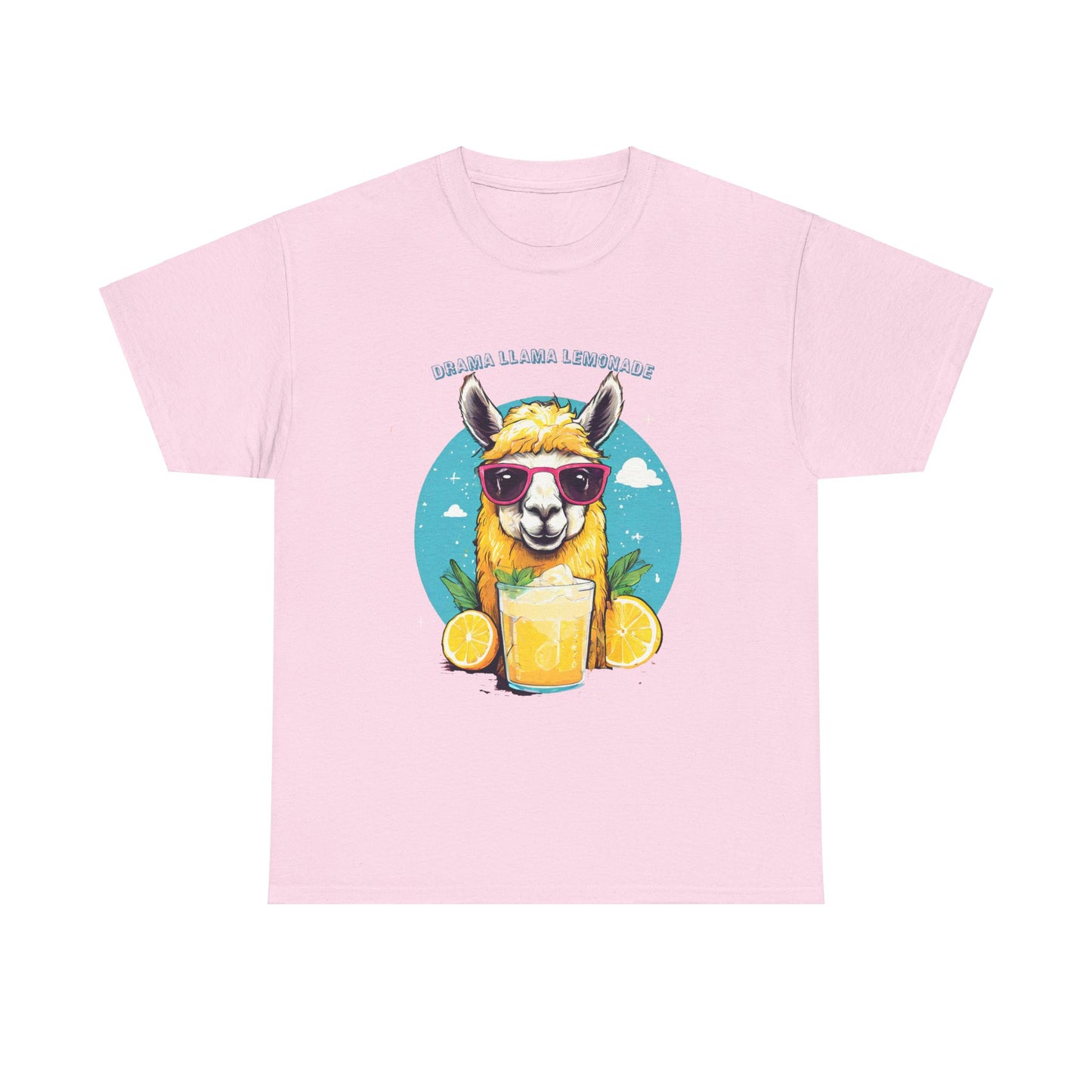 Drama Llama Lemonade Unisex Heavy Cotton Tee