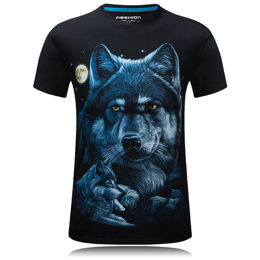 Wolf Design Tshirt 3D Hot Selling