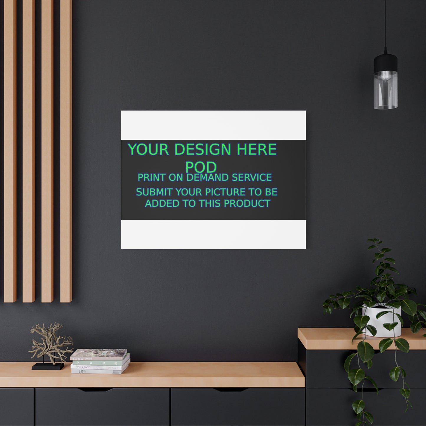 Custom Matte Canvas Print - Create Your Design