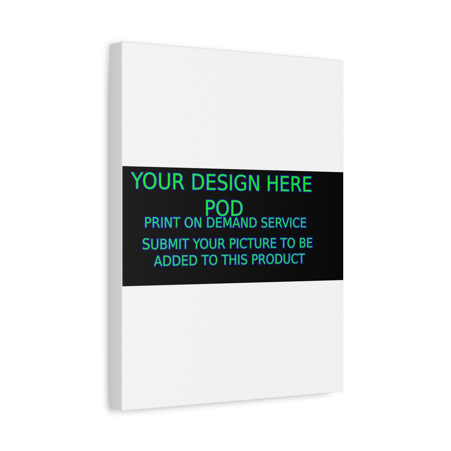 Custom Matte Canvas Print - Create Your Design