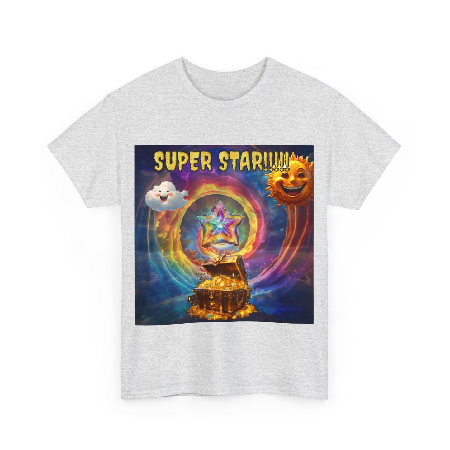 Super Star!!Unisex Heavy Cotton Tee