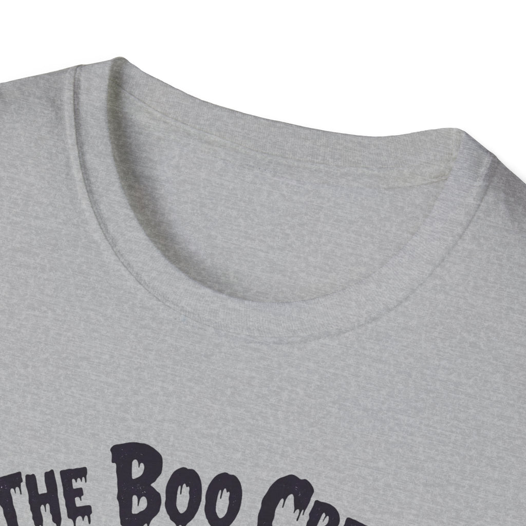 The Boo Crew T-Shirt - Spooky Halloween Tee, Unisex Casual Wear, Perfect for Trick-or-Treat, Halloween Party, Gift for Ghost Lovers