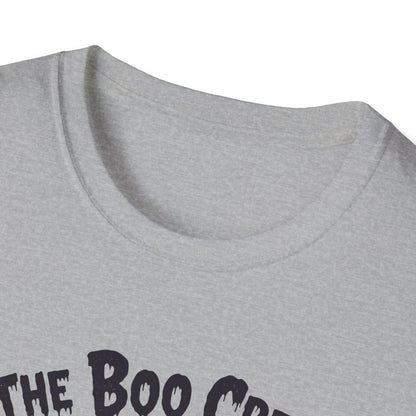 The Boo Crew T-Shirt - Spooky Halloween Tee, Unisex Casual Wear, Perfect for Trick-or-Treat, Halloween Party, Gift for Ghost Lovers