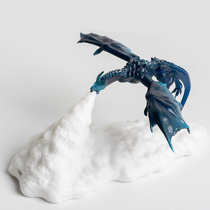 3D Printed USB LED Fire Breathing Dragon Lamp Decoration, makes a great Gift!