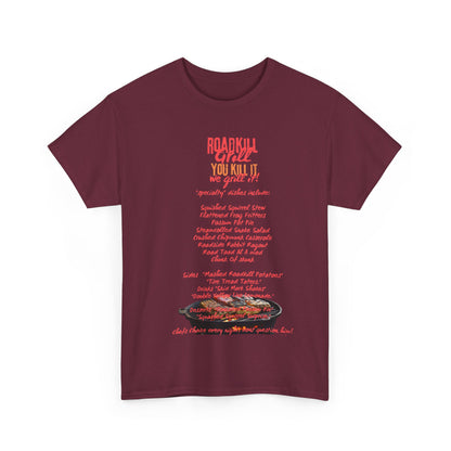 Road Kill Grill Unisex Heavy Cotton Tee