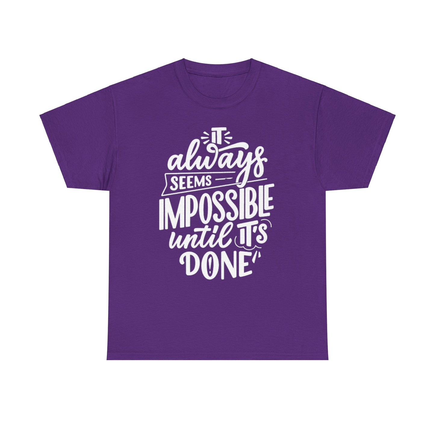 Not Impossible Unisex Heavy Cotton Tee