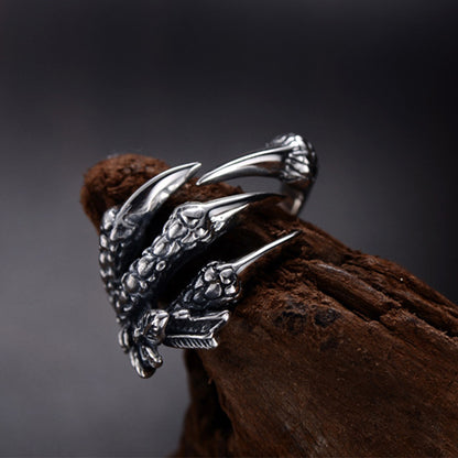 Personalized Dragon Claw Ring