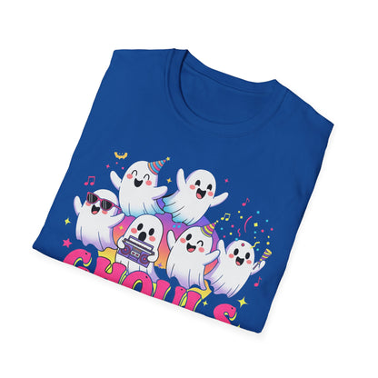 Ghoulish Fun T-Shirt, Ghost Theme Tee, Unisex Halloween Shirt, Cute Spooky Apparel, Fun Costume Idea, Party Outfit