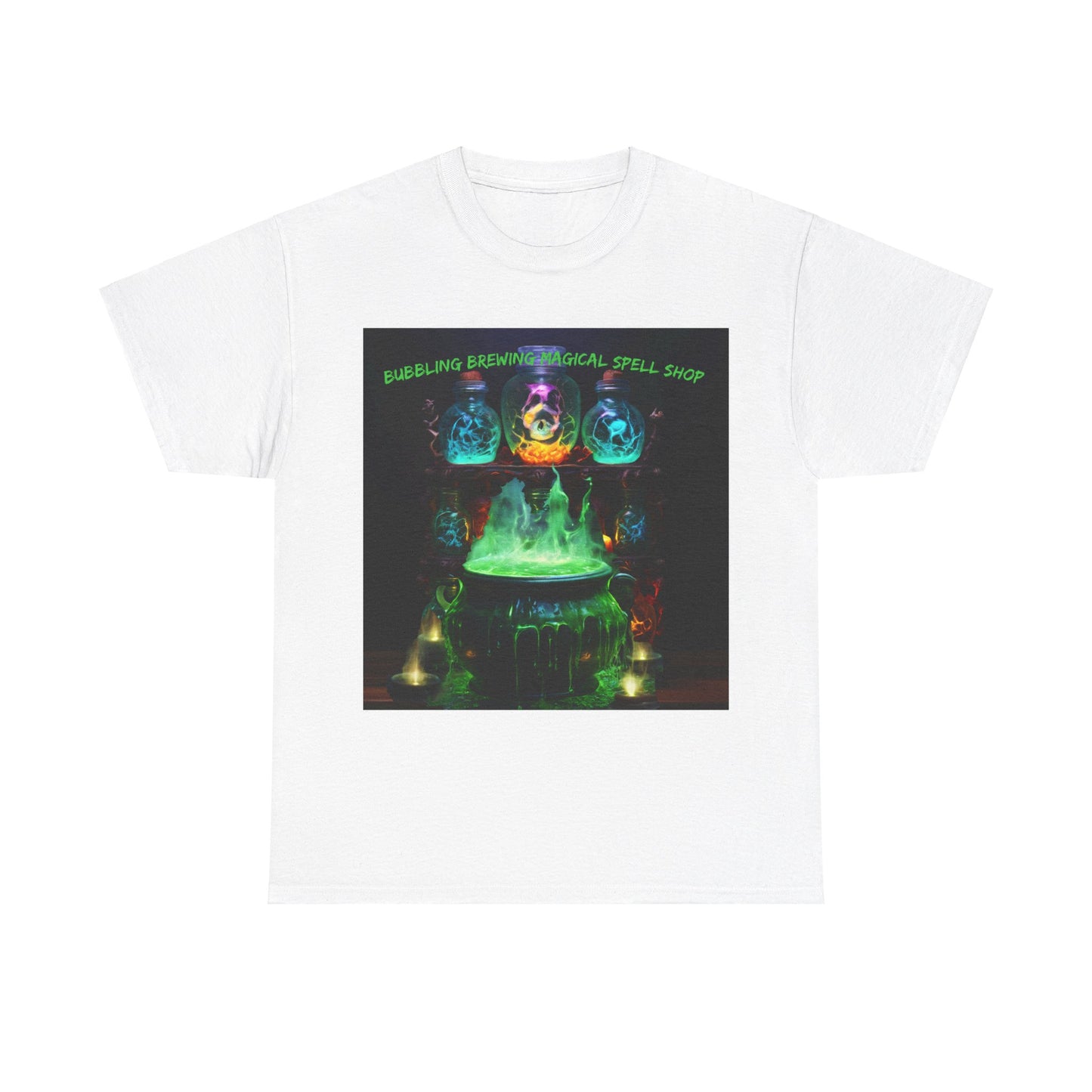 Halloween Witches Brew Unisex Heavy Cotton Tee