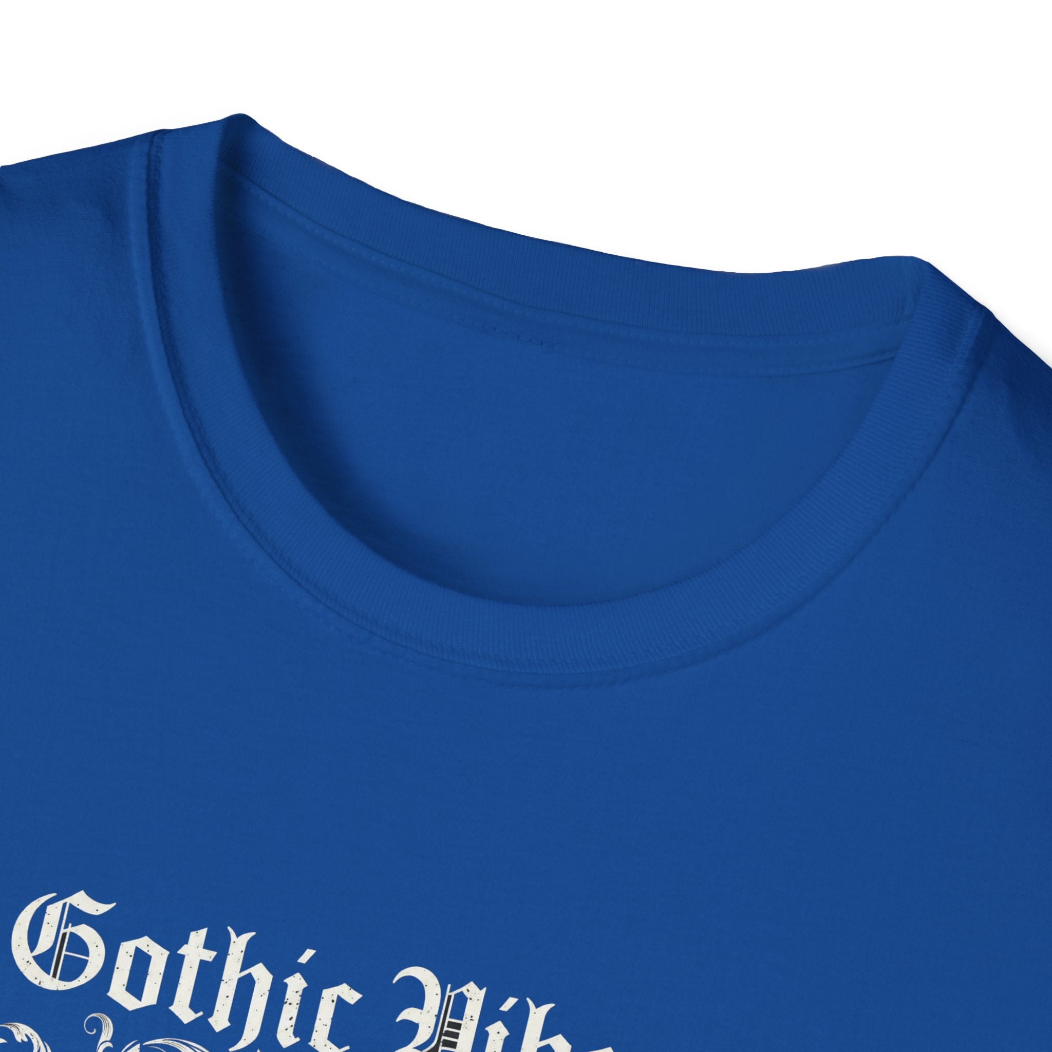 Gothic Vibes T-Shirt, Unisex Softstyle Tee for Alternative Style, Dark Aesthetic Apparel, Great for Festivals and Halloween