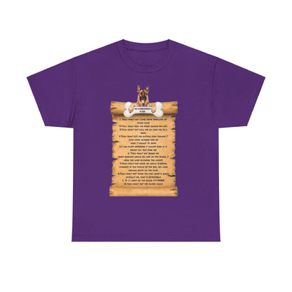 10 commandments Of A Cat Unisex Heavy Cotton Tee