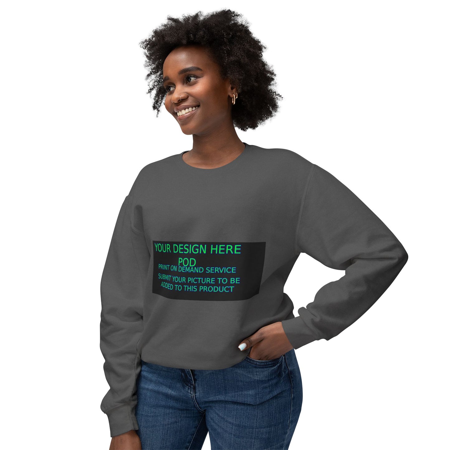 Unisex Lightweight Crewneck Sweatshirt