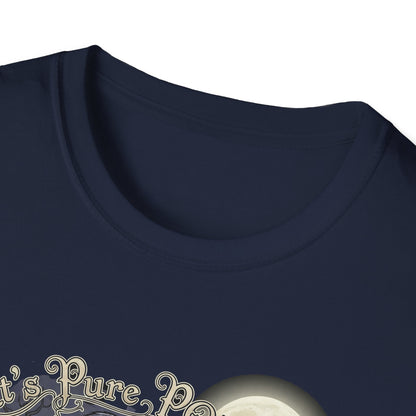 Gothic Its Pure POEtry  Graphic T-Shirt, Unisex Softstyle Tee for Halloween, Horror Fans, Casual Wear, Gift for Occasions