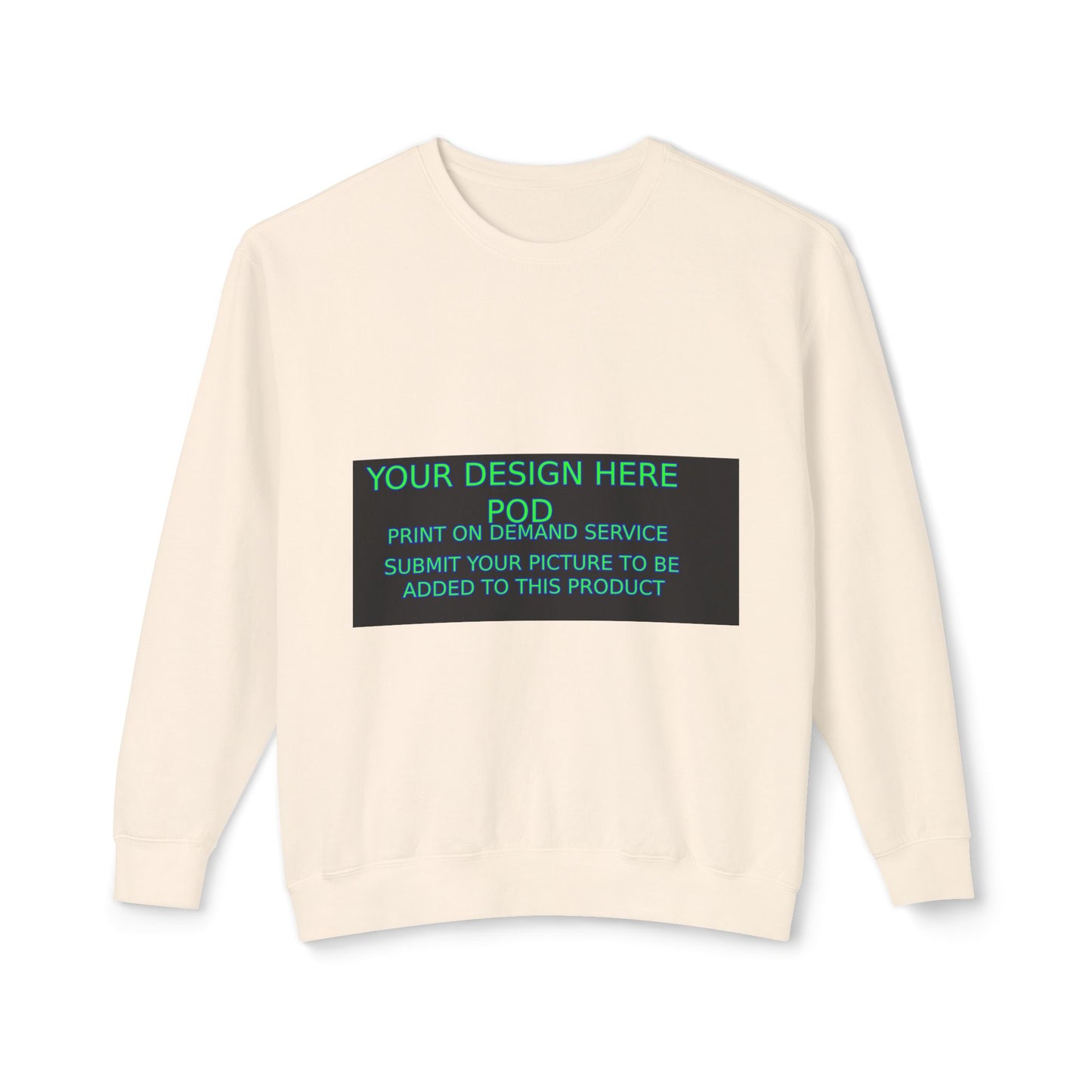 Unisex Lightweight Crewneck Sweatshirt