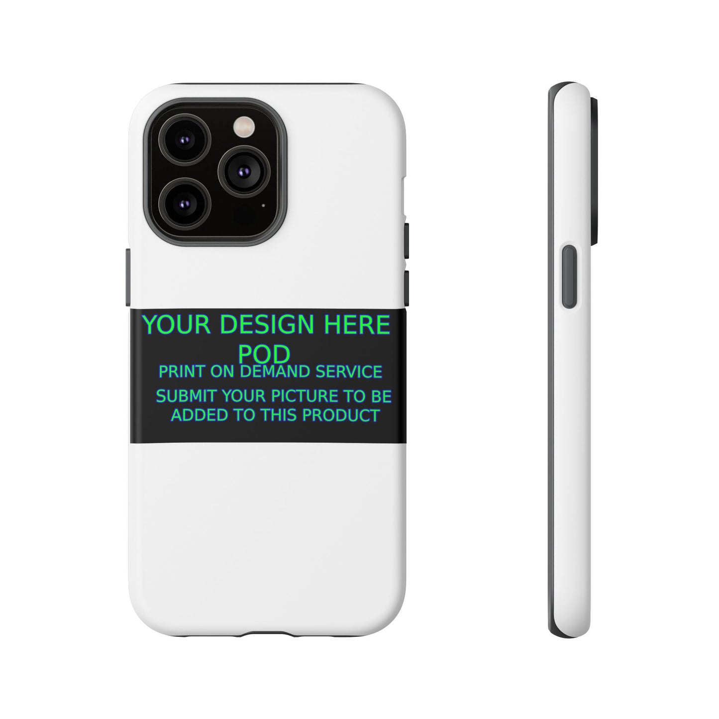 Customizable Tough Phone Case - Your Design Here - Perfect Gift for Birthdays & Holidays