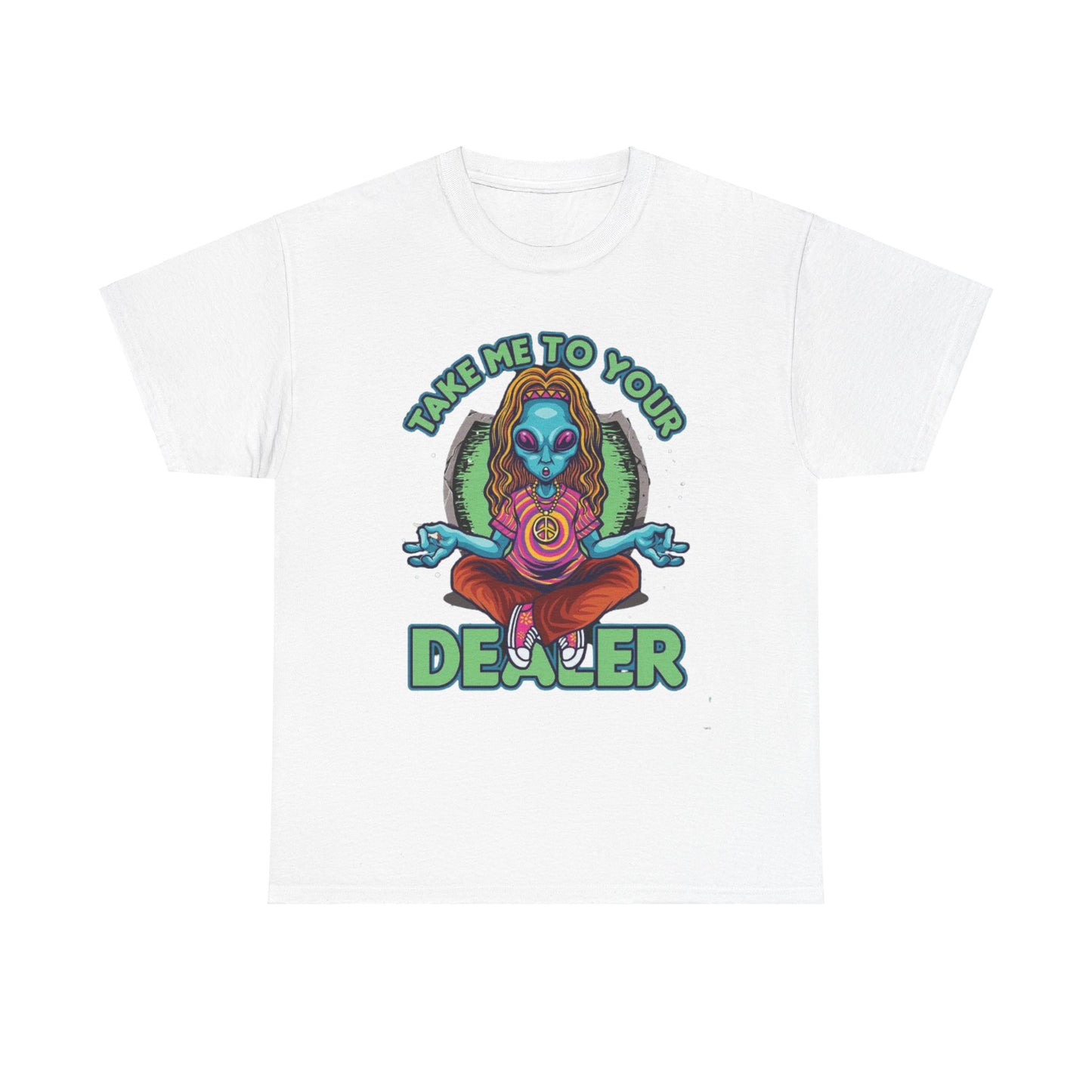 Take Me To Your Dealer Unisex Heavy Cotton Tee